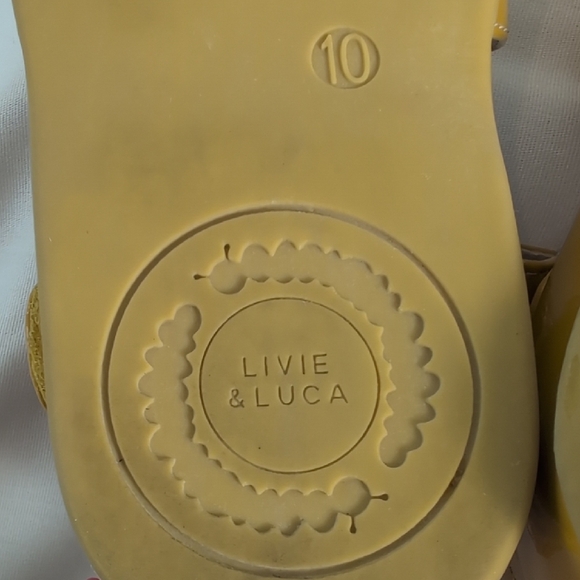 Livie & Luca Yellow Dress Shoes with Vintage Charm - Picture 10 of 10